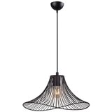 Squid Lighting R Črna viseča svetilka ø 40 cm Wavy – Cene