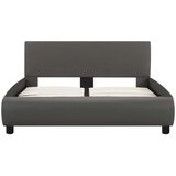  Okvir za krevet od umjetne kože s LED svjetlom sivi 120x200 cm | shoptok.hr