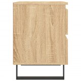  Noćni ormarići 2 kom boja hrasta 40x35x50 cm konstruirano drvo | Eponuda.com
