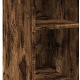 vidaXL Komoda dimljeni hrast 30x41x93 cm inženirski les | Shoptok.si