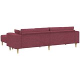 SOFA s jastukom 3 pcs Vinska crvena tkanina | shoptok.hr