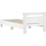 vidaXL Okvir kreveta s uzglavljem bijeli 90 x 200 cm konstruirano drvo | shoptok.hr
