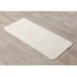 podloga za kupaonu 50x120 cm, mikrofibra, bež