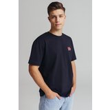 Legendww muška teget majica sa retro printom legend jeanswear 6444-9381-05 | ePonuda.com