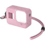 Silikonski ovitek in dodatki za GoPro Hero 8 Black - roza, (21275558)