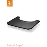Stokke Tacna za hranilicu Steps Set Tray, Crna Cene