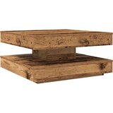  Klub stolić rotirajući za 360 stupnjeva od starog drva 70x70x34,5 cm | shoptok.hr