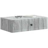 Stolna Stenska stranska miza Siva Sonoma 59 x 34,5 x 17 cm, (5000232554) | Shoptok.si