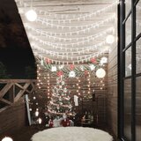 vidaXL Vilinska svjetla okrugla 20 m 200 LED hladno bijela 8 funkcija cijene