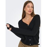 Only Pletena jopa 'ONLADELE' črna | Shoptok.si