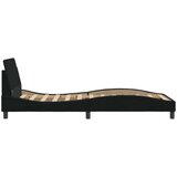  Okvir za krevet s uzglavljem crni 100x200 cm od tkanine | shoptok.hr