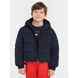 Tommy Hilfiger Puhovka New York KG0KG07551 Mornarsko modra Relaxed Fit | Shoptok.si