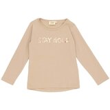 Leone 1947 Majice z dolgimi rokavi Girl T-Shirt Long Sleeves Chic Girl Bež Cene