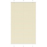  Plisirana zavjesa krem boje 110x200 cm Širina tkanine 109,4 cm Poliester | shoptok.hr