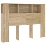 Maison Chic vzglavna omarica - nočna omarica - posteljna omarica sonoma hrast 140x18,5x104,5 cm, (21670704) Cene