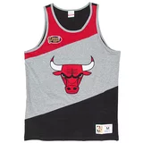 Mitchell And Ness muška Chicago Bulls HWC Colorblocked Cotton Tank Top majica
