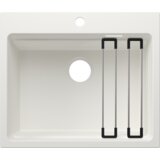 Blanco sudoper ETAGON 6 SILGRANIT pribor inox nosači, bez InFino pribora - GLEČER BIJELA | shoptok.hr