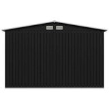 vidaXL Vrtna skladiščna lopa antracitna jeklena 257x205x178 cm | Shoptok.si