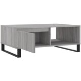  Stolić za kavu siva boja hrasta 90x60x35 cm konstruirano drvo | Eponuda.com