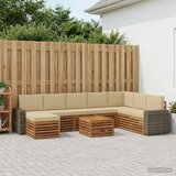  Set vanjskih sofa 9 kom. Prirodna i bež | shoptok.hr