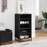 vidaXL Stalak za cipele crni 48x38x97,5 cm izrađeno drvo | shoptok.hr