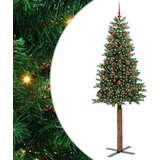 vidaXL Ožja jelka med 300 LED Zelena 210 cm PVC in trden bor, (5000072996) | Shoptok.si