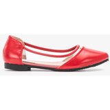 Gemre Red translucent ballet flats Juva | shoptok.hr