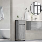  Kupaonski ormar Siva Sonoma 40 x 30 x 100 cm Konstruirano drvo | shoptok.hr