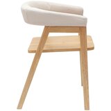  Trpezarijske stolice 2 pcs Prirodna 54 x 57 x 73 cm | Eponuda.com