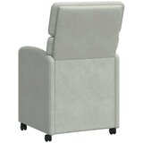  Blagovačke stolice s kotačima 2 pcs Svjetlosiva 58 x 65 x 98 cm | shoptok.hr