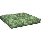  Jastuk za palete s uzorkom lišća 80 x 80 x 12 cm od tkanine | shoptok.hr