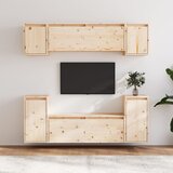 TV ormarići 6 kom od masivne borovine | shoptok.hr
