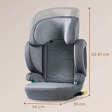 Kinderkraft autosjedalica XPAND 2 i-Size Isofix 100-150 cm, Rocket grey | shoptok.hr