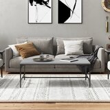  Stolić za kavu boja sivog hrasta 80x50x35 cm konstruirano drvo | shoptok.hr