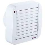 OEZPOLAT kupaonski ventilator air style (bijele boje, promjer: 150 mm, žaluzine i tajmer)