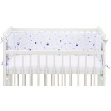 Fillikid zaštitna ogradica za krevetić Cocon luxe, blue Stars | shoptok.hr