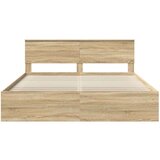  Konstrukcija postelje Sonoma 200 x 200 cm Konstruiran les, (5000121296) | Shoptok.si