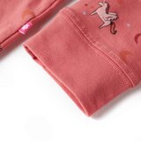  Dječja pidžama s dugim rukavima starinske ružičaste boje 128 | shoptok.hr