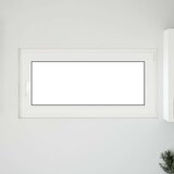  Okno za klet RISOR 120 x 60 cm PVC in steklo Bela, (5000215217) | Shoptok.si
