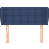  Uzglavlje s ušima plavo 103x23x78/88 cm od tkanine | shoptok.hr