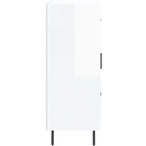  Komoda sjajna bijela 69 5x34x90 cm od konstruiranog drva | shoptok.hr