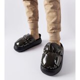 Big Star Black Insulated Slippers Cene