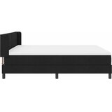  s opruga kutije s uzglavljem Crna 200 x 180 cm tkanina | shoptok.hr