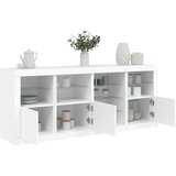 vidaXL Komoda s LED svjetlima bijela 164 x 37 x 67 cm Cijene