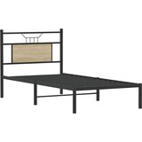vidaXL Okvir kreveta bez madraca boja hrasta sonome 80 x 200 cm drveni | shoptok.hr
