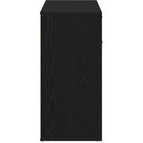  Komoda crni hrast 80x36x75 cm Inženirsko drvo | shoptok.hr
