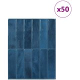  Pravougaona keramika 50 pcs Plava 29 x 23 x 0,08 cm | shoptok.hr