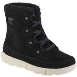 Sorel Škornji za sneg Explorer Next Joan WP Črna | Shoptok.si