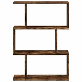 Pregrada regal za knjige 3 razina hrast 70x24x97 cm drveni | Eponuda.ba