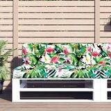  Jastuk za palete višebojni 120 x 40 x 12 cm od tkanine | shoptok.hr